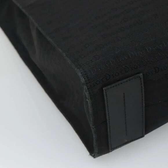 Christian Dior Tote Bag Canvas Black - Picture 8 of 16